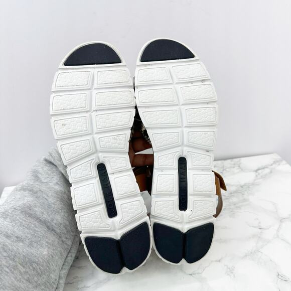 Cole Haan Zero Gran Platform Criss Cross Snakeskin Sandal 8.5 - Picture 6 of 7